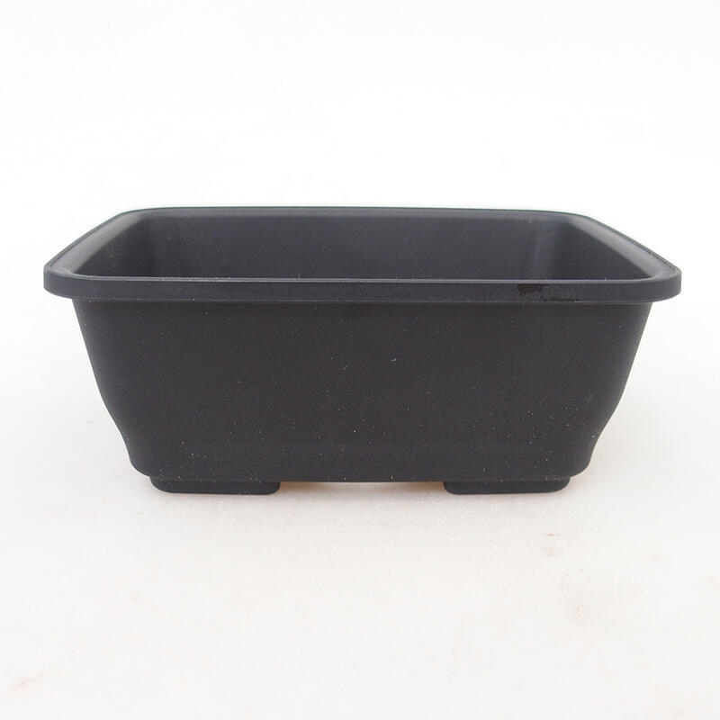 Bonsai miska plast MP-10 černá - 11,5 x 9,5 x 4,5